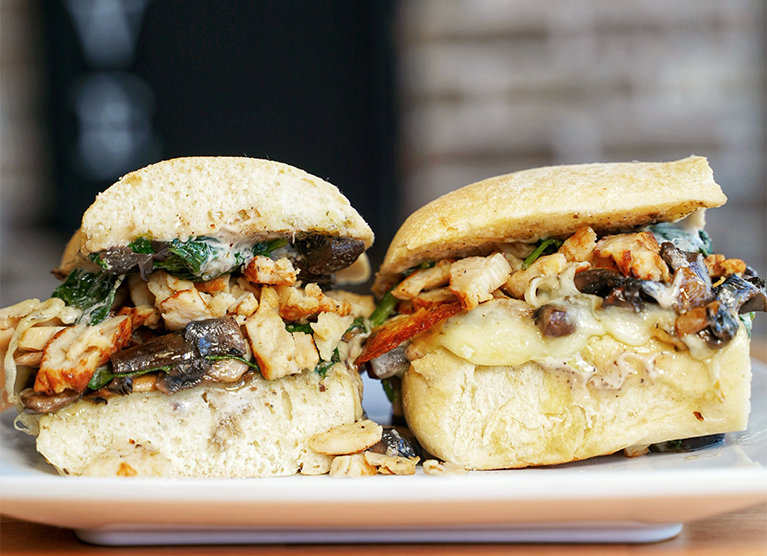 Portobello Chicken Sandwich Box