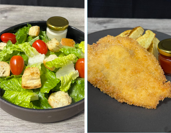 Kids Chicken Schnitzel Meal