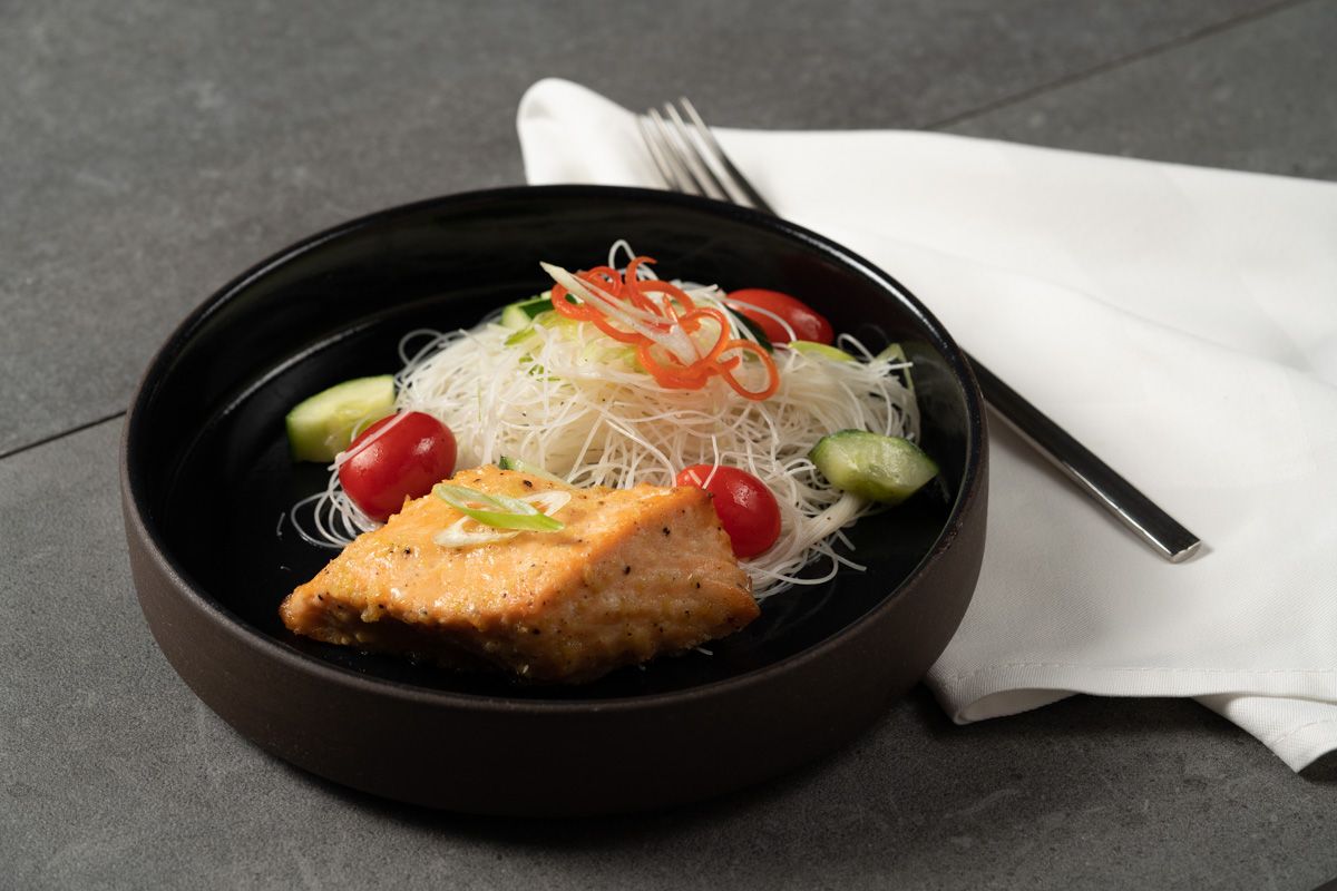 Ginger Salmon - Station Plate
