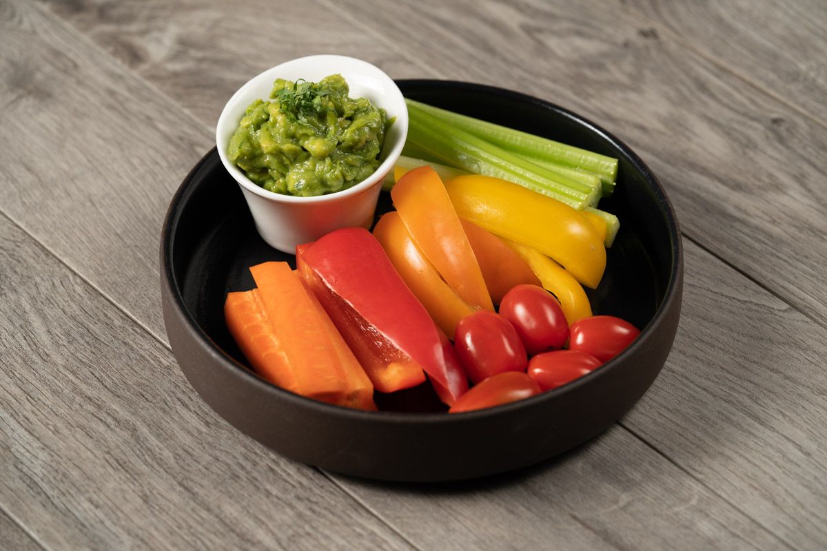 Crudite with Guacamole