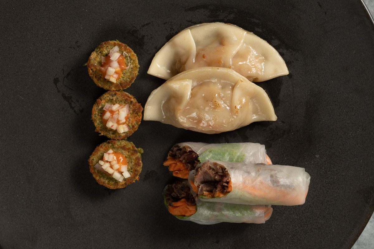 Hors D'oeuvres (10 pcs) Vegetarian and Meat