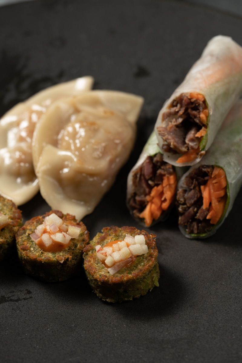 Hors D'oeuvres (8 pcs) Vegetarian and Meat
