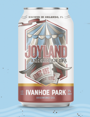 Joyland American IPA, Ivanhoe Park Brewing Co.