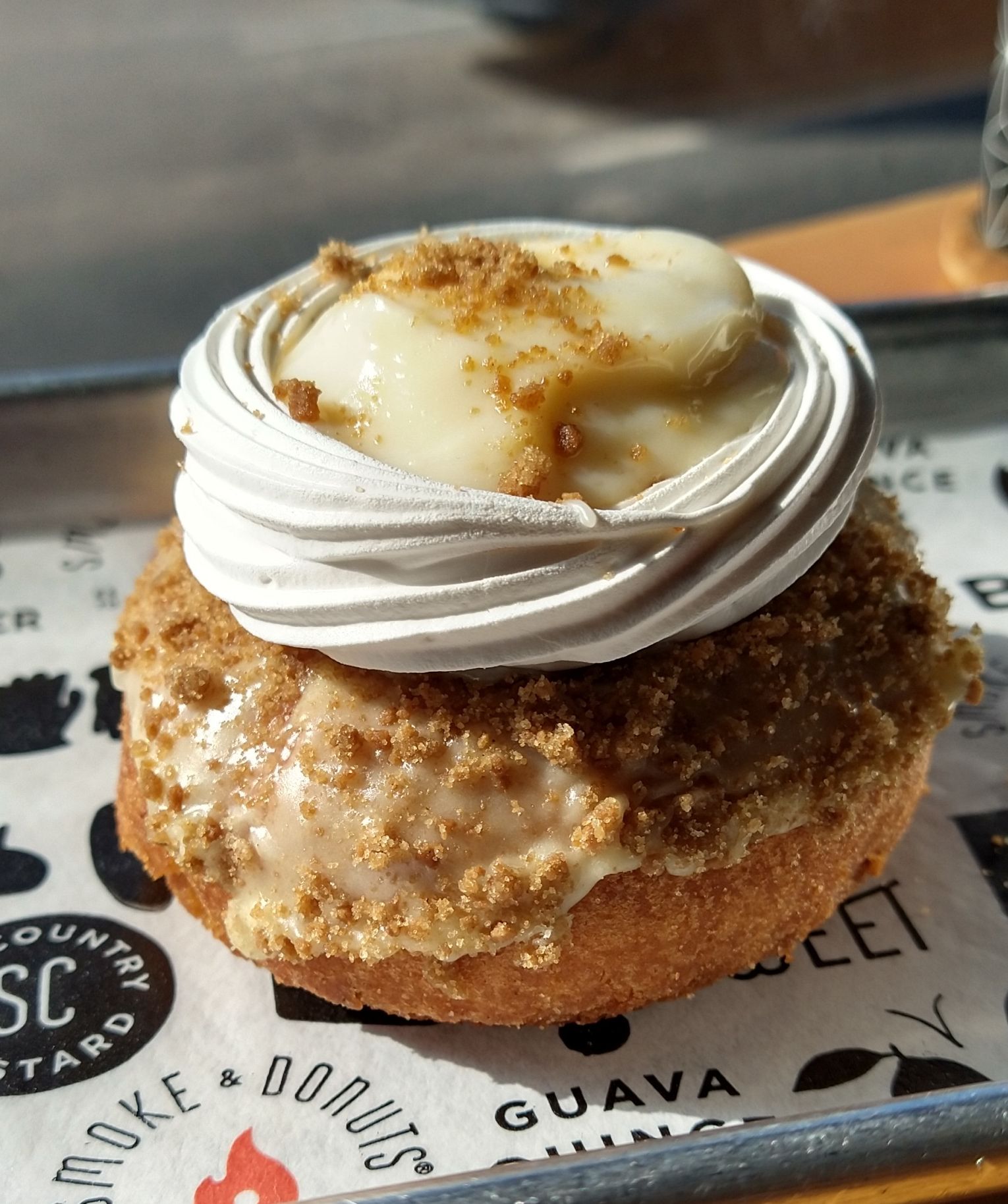 Key Lime Pie Donut