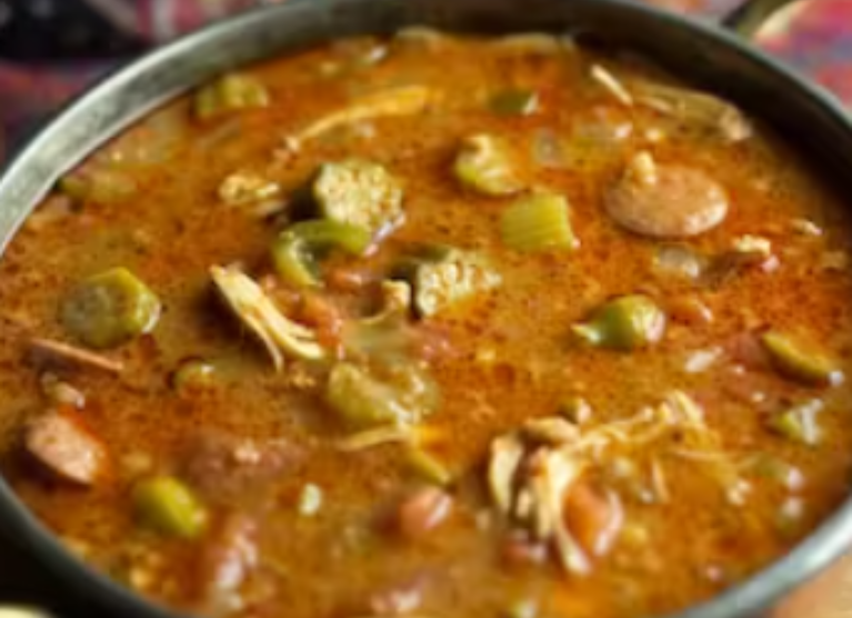 Shrimp and Chicken Sausage Gumbo