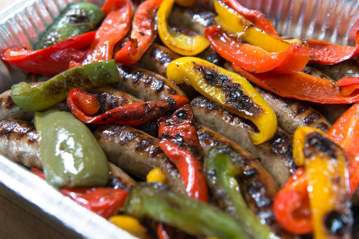 Italian Sausage / Sweet Peppers By The Pound - Bread NOT INCLUDED