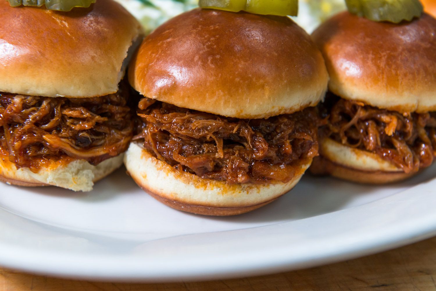 Mini BBQ Pulled Pork Sliders