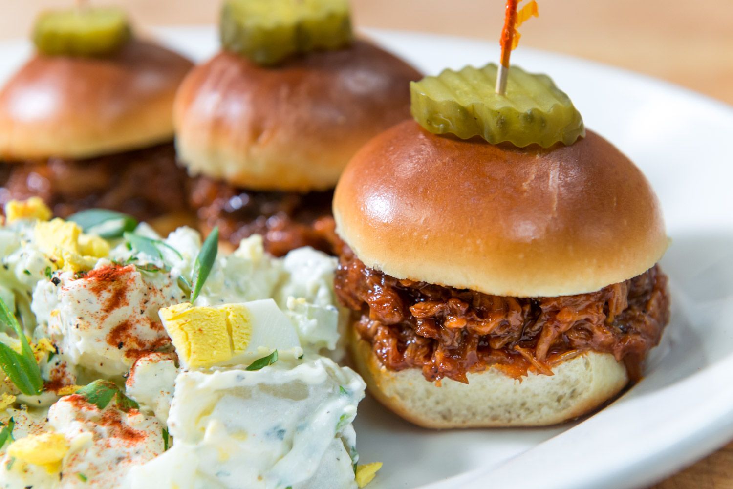 Smoked BBQ Pulled Pork Sandwiches - Full Pan