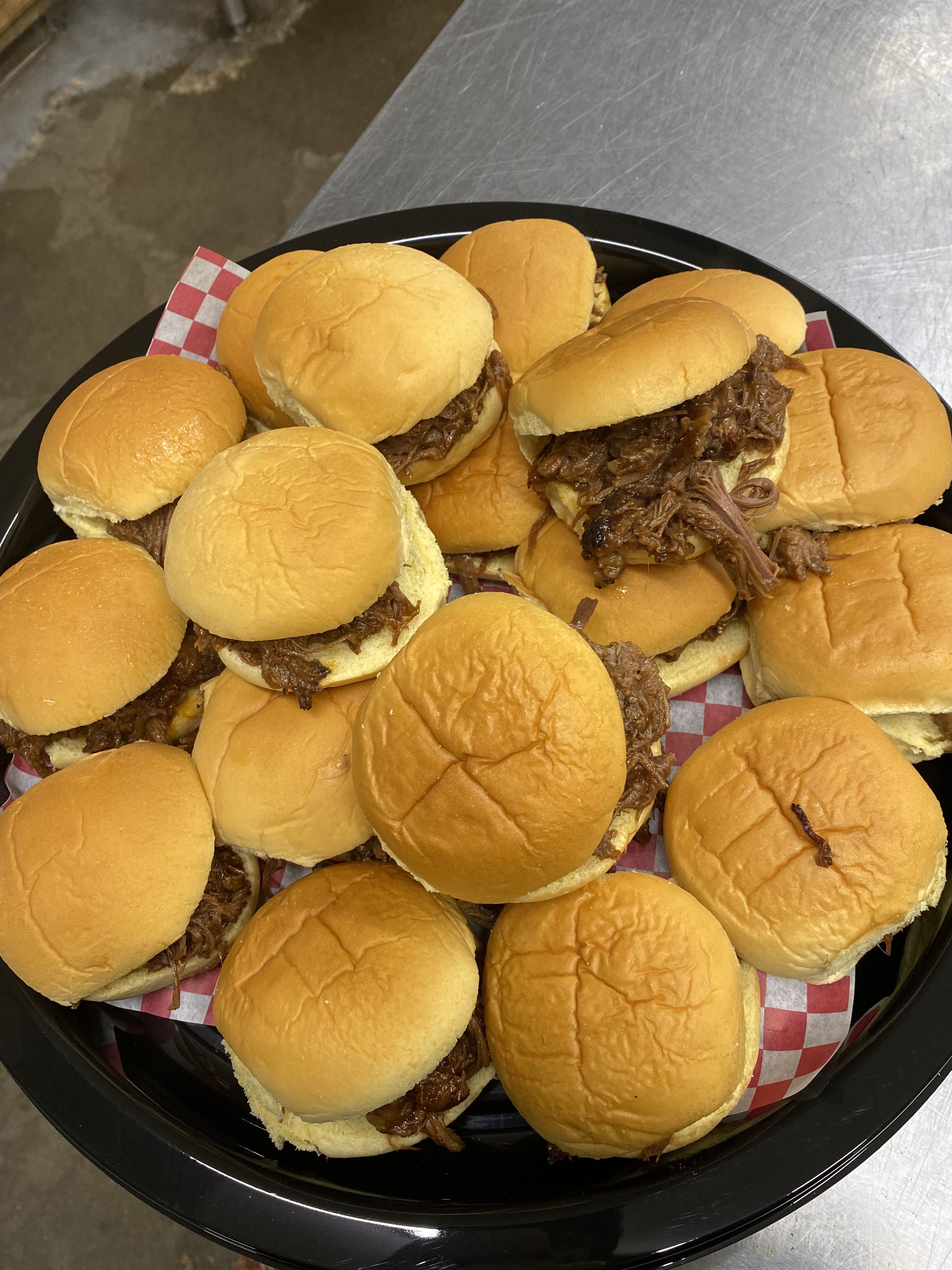 Slider Tray (20) - Pig Meat aka Pulled Pork