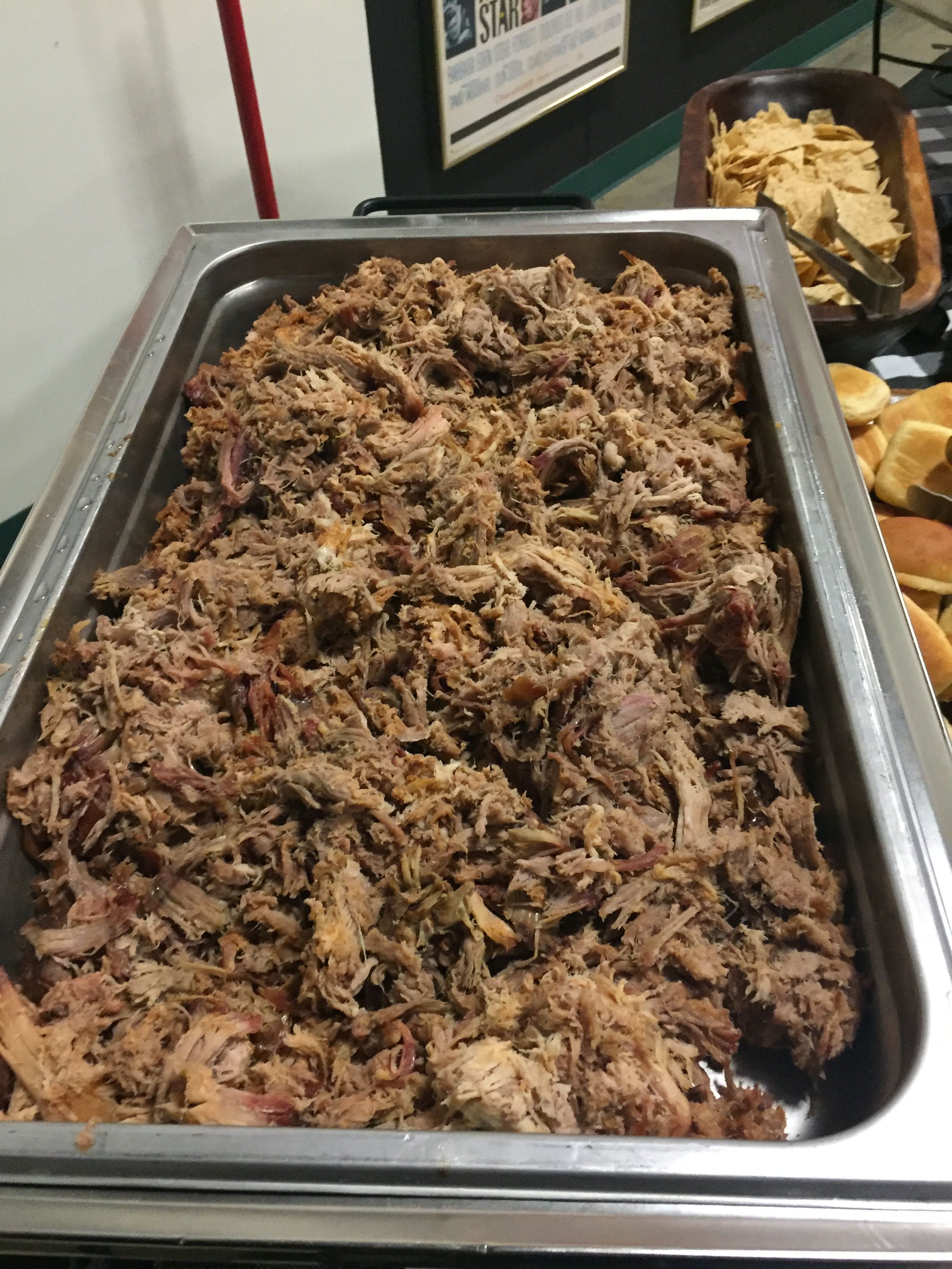 BBQ Pig Meat Sandwich Buffet