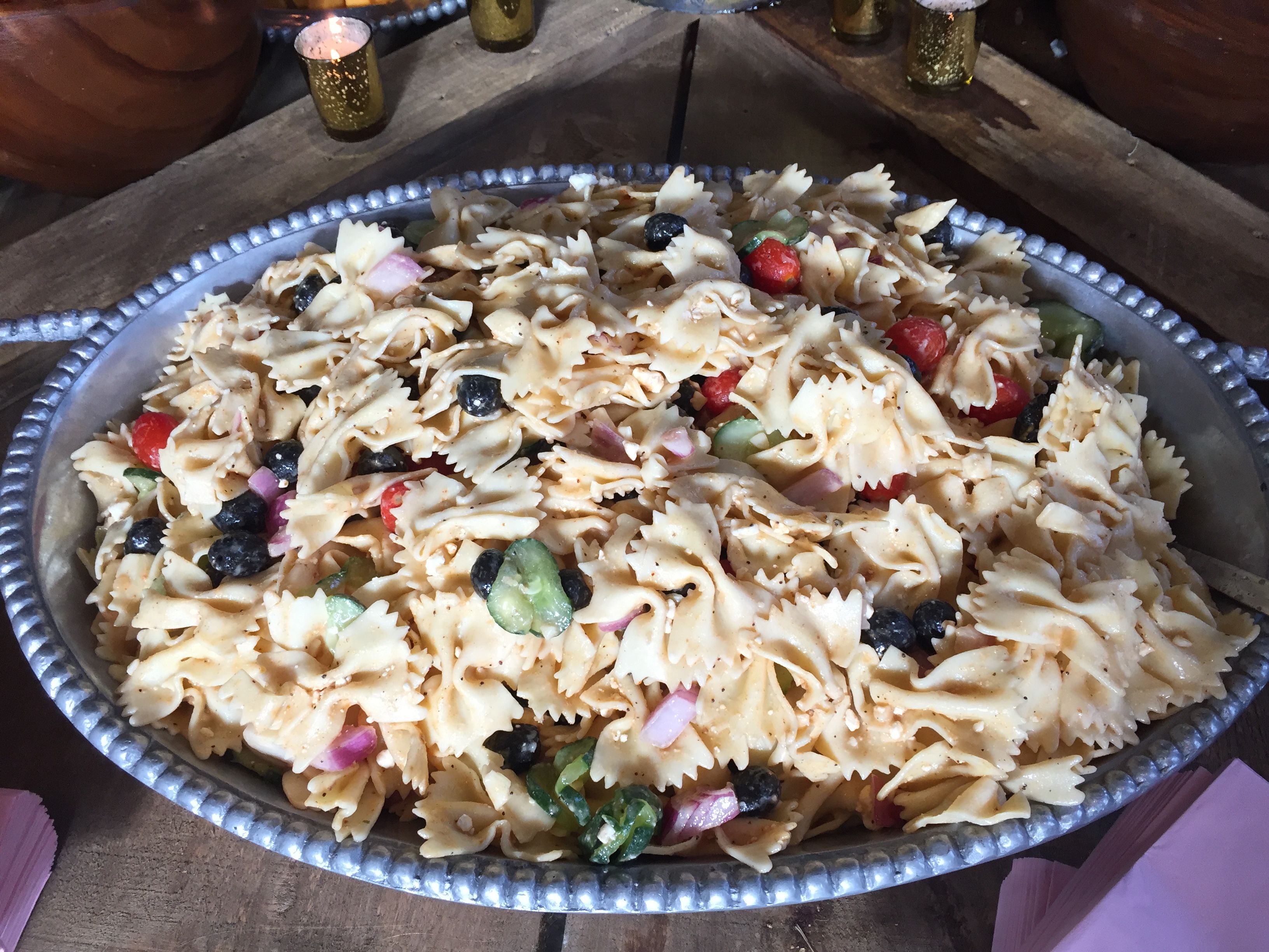 Greek Pasta Salad Bowl