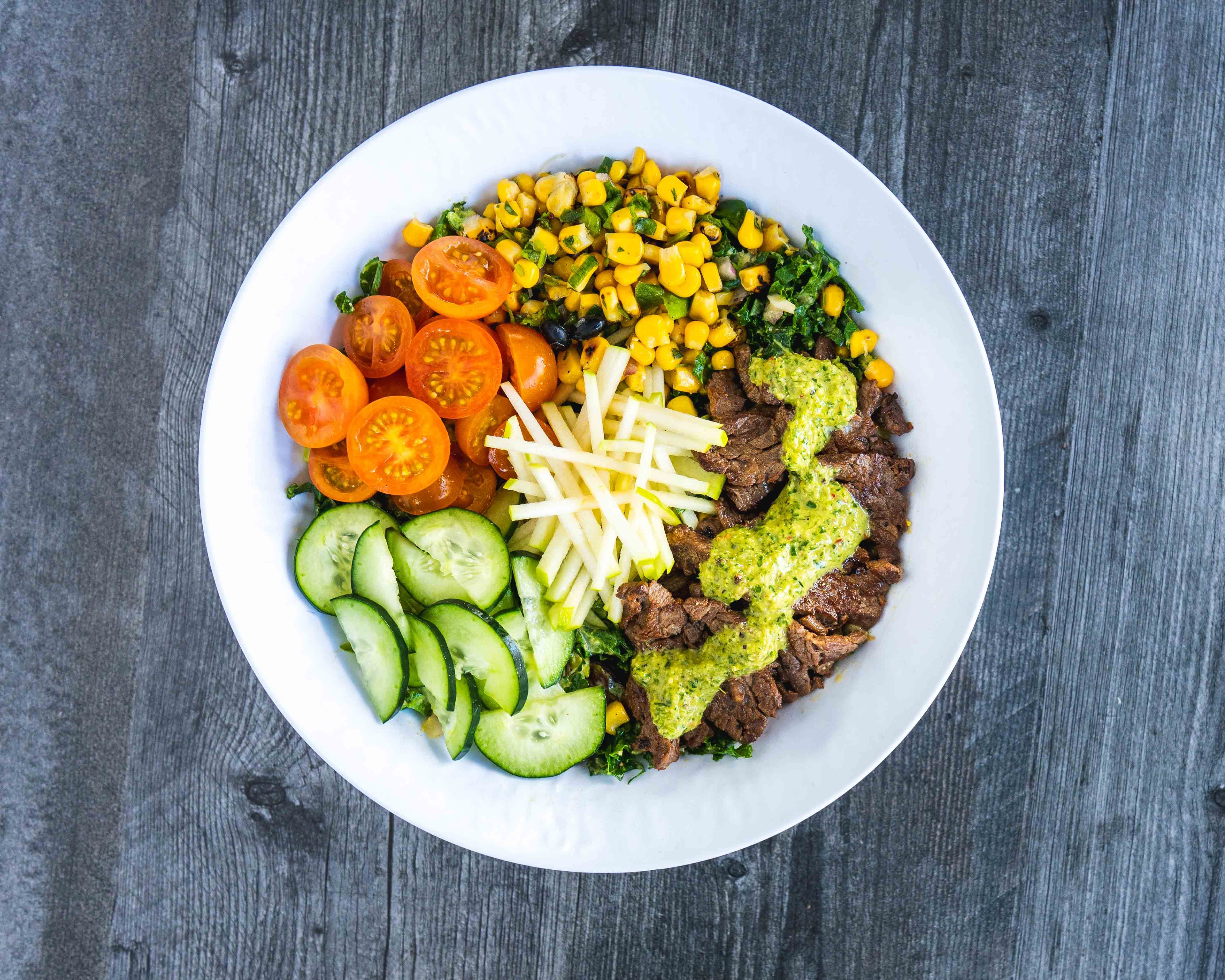Chimichurri Steak Salad Boxed Meal