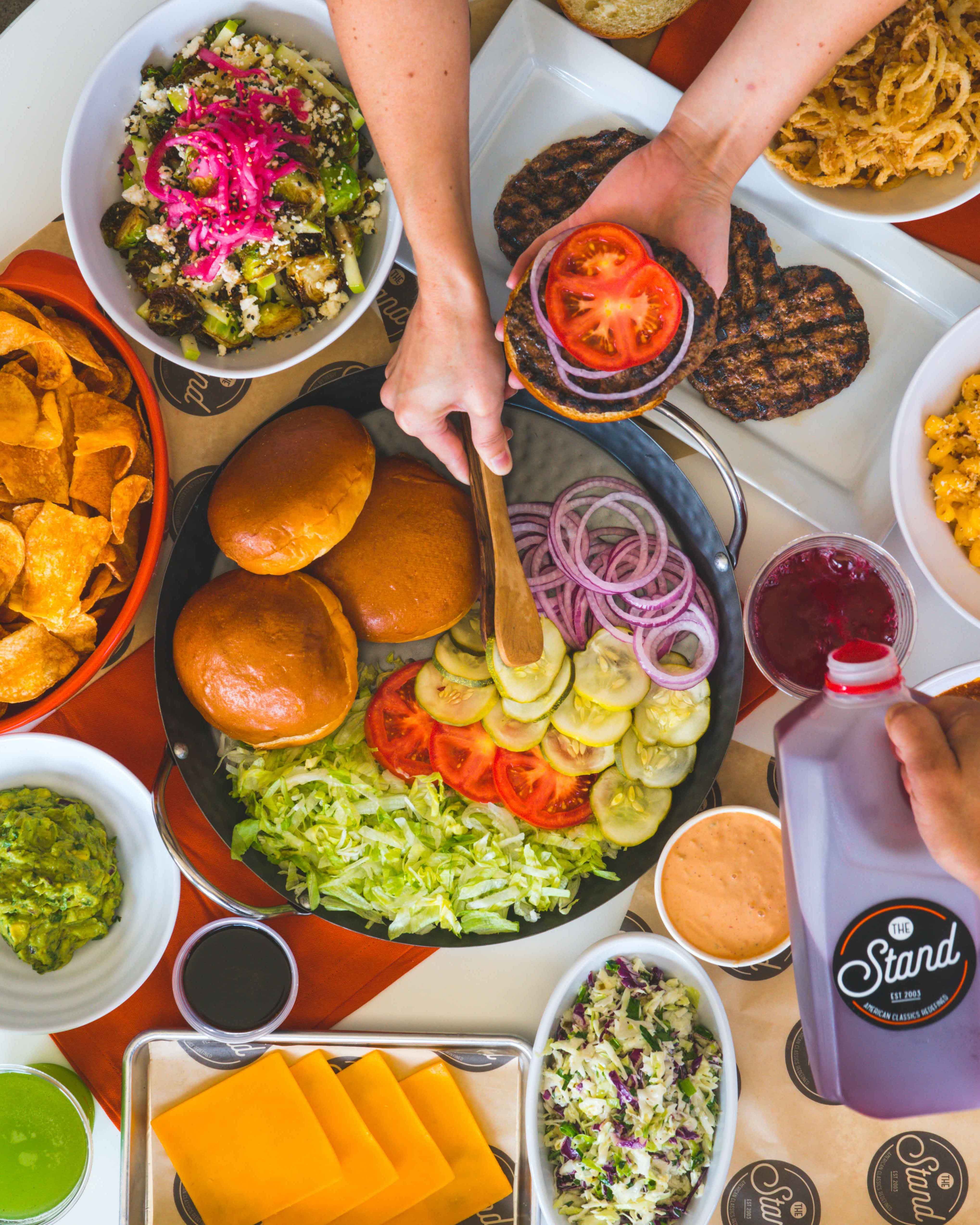 Build Your Own Burger Bar