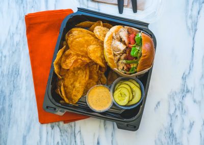 Chicken Club Sandwich Boxed Meal