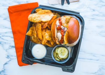 Buffalo Chicken Sandwich Boxed Meal
