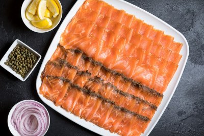 House Smoked Fish Platter -- small