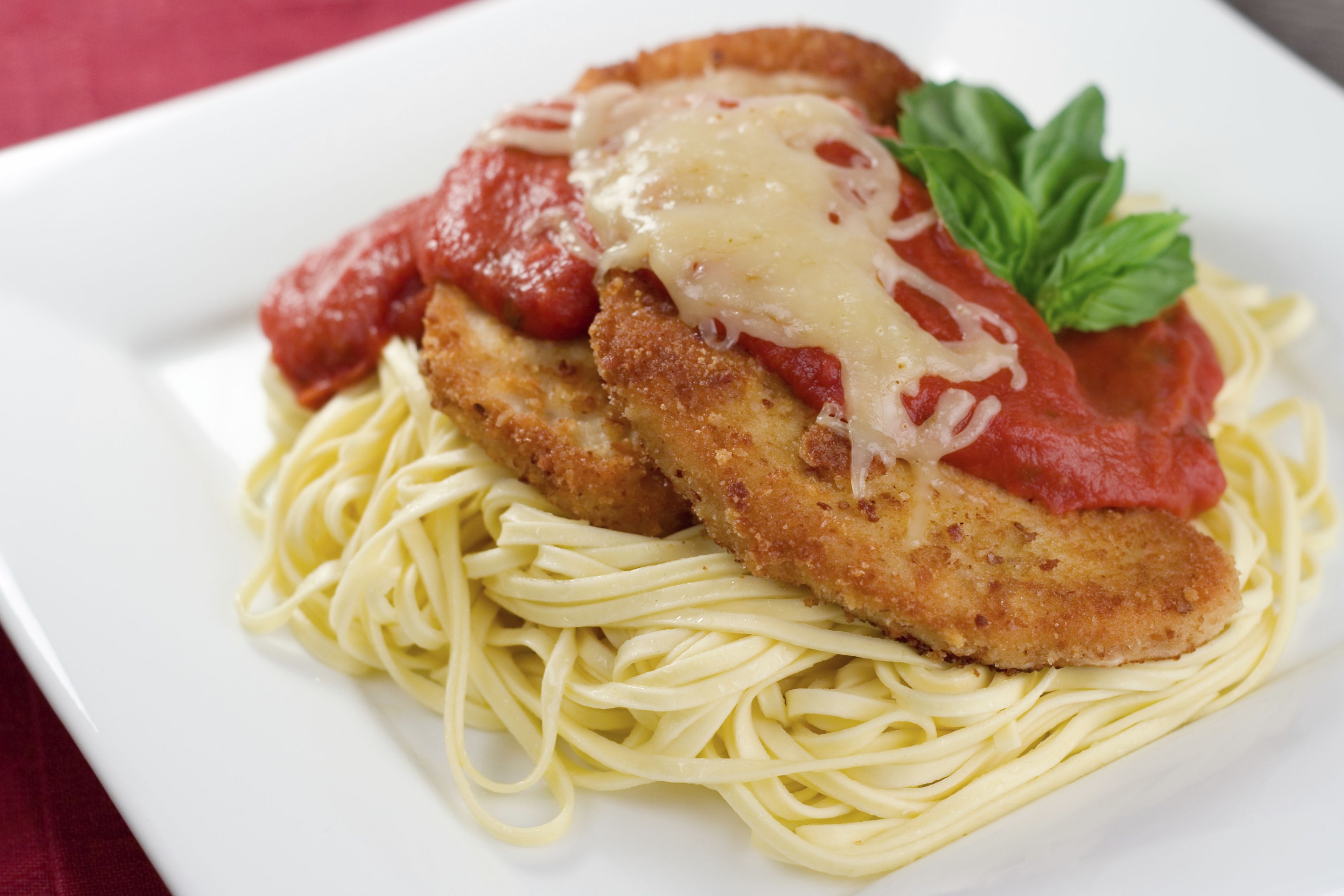 Chicken Parmesan with Pasta