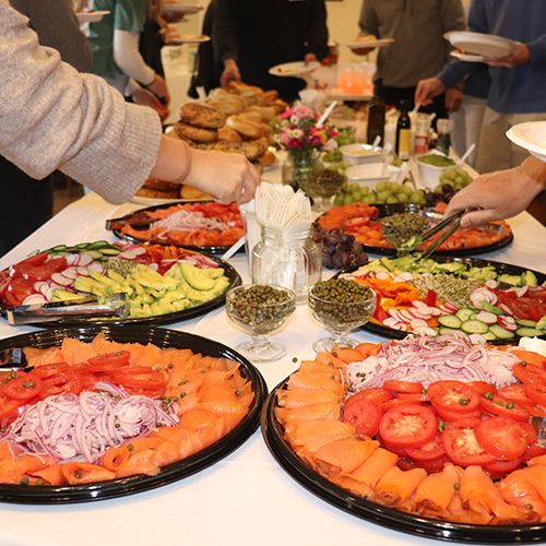 hassle free catering. click here to start your order.