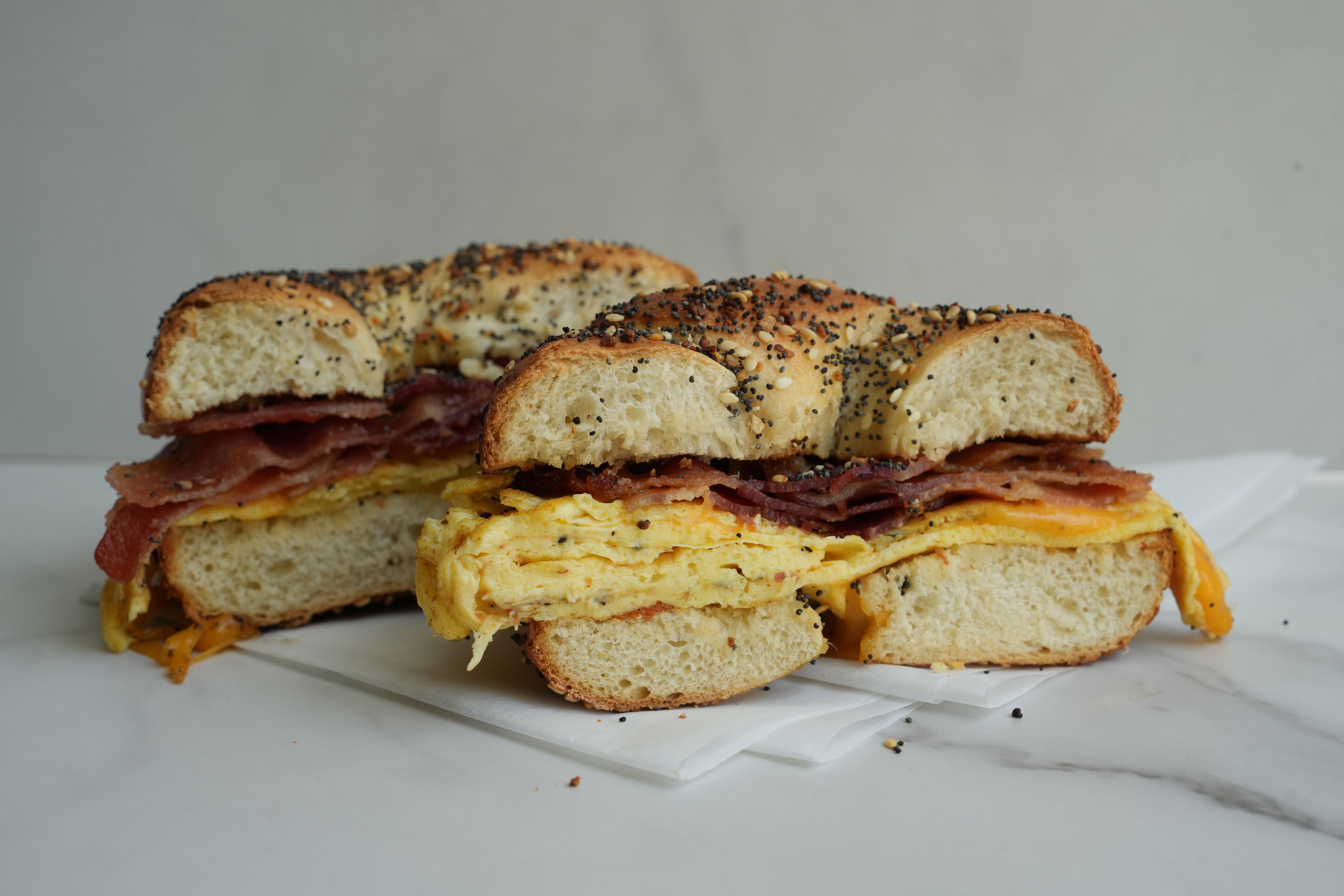 Bacon Egg & Cheese - Large (24 halves)