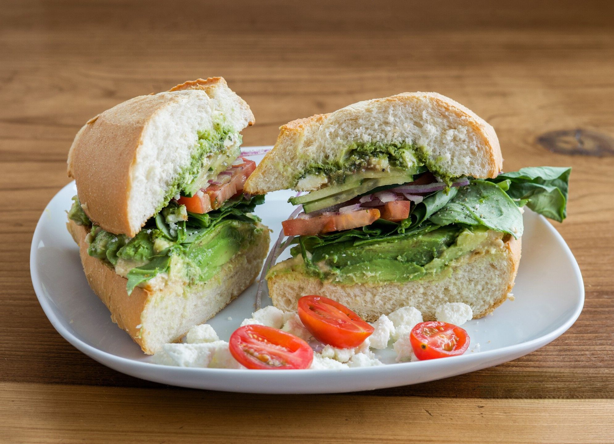 Veggie (8 sandwiches / 16 halves)